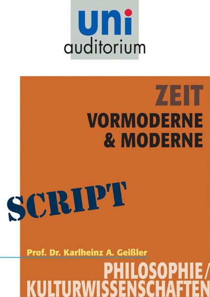 Produktbild: Zeit - Vormoderne & Moderne