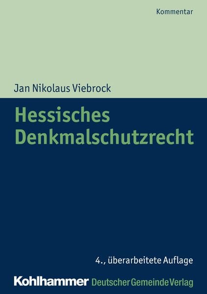 Produktbild: Hessisches Denkmalschutzrecht