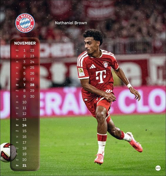Produktbild: FC Bayern M&uuml;nchen Postkartenkalender 2027