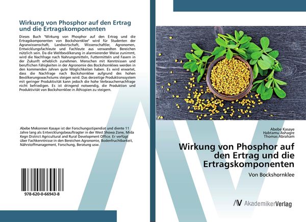 Produktbild: Wirkung von Phosphor auf den Ertrag und die Ertragskomponenten