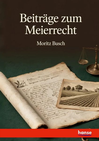 Produktbild: Beitr&auml;ge zum Meierrecht