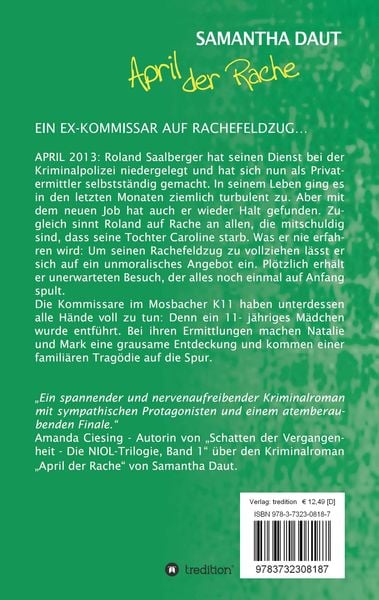 Produktbild: April der Rache
