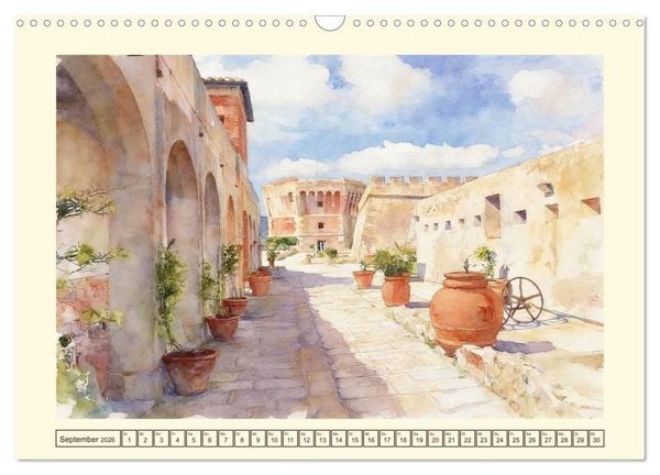 Produktbild: Elba - Insel imToskanischen Archipel (Wandkalender 2026 DIN A3 quer), CALVENDO Monatskalender