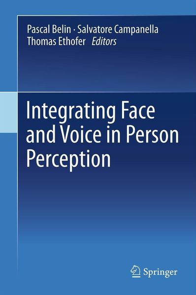 Produktbild: Integrating Face and Voice in Person Perception