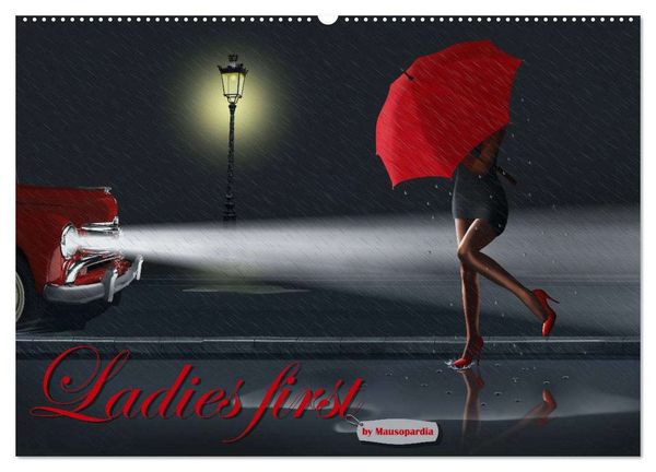 Produktbild: Ladies first by Mausopardia (Wandkalender 2026 DIN A2 quer), CALVENDO Monatskalender