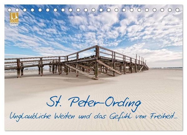 Produktbild: St. Peter-Ording (Tischkalender 2026 DIN A5 quer), CALVENDO Monatskalender