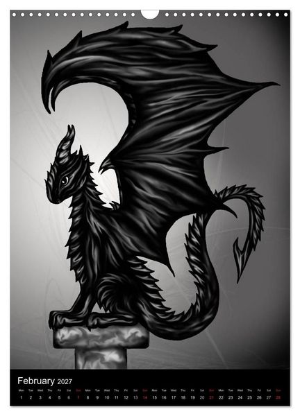 Produktbild: Dragons (Wall Calendar 2027 DIN A3 portrait), CALVENDO 12 Month Wall Calendar