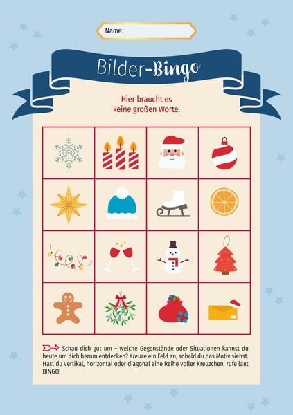 Produktbild: Weihnachts-Bingo