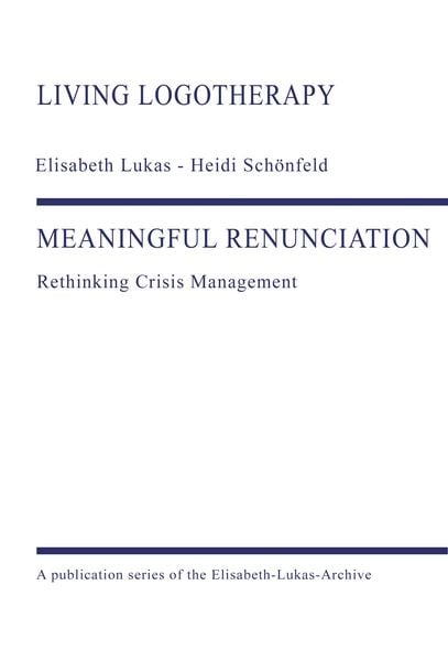 Produktbild: Meaningful Renunciation