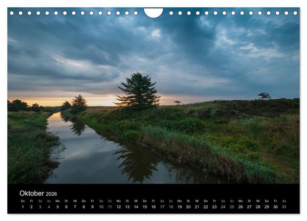 Produktbild: Wolken &uuml;ber D&auml;nemark (Wandkalender 2026 DIN A4 quer), CALVENDO Monatskalender