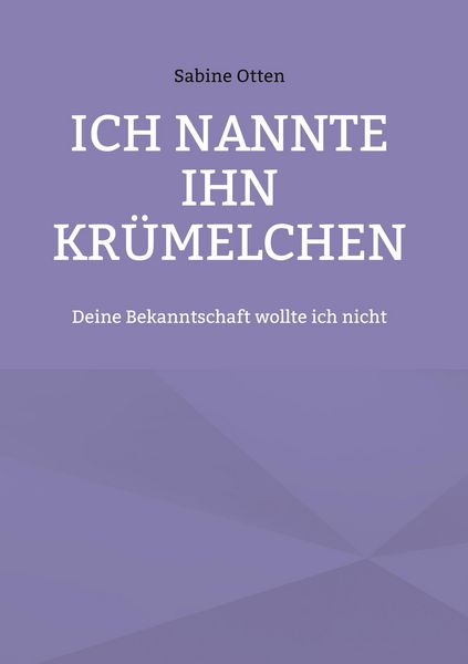 Produktbild: Ich nannte ihn Kr&uuml;melchen