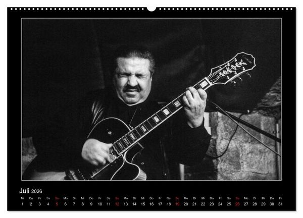 Produktbild: Jazz onstage (Wandkalender 2026 DIN A2 quer), CALVENDO Monatskalender