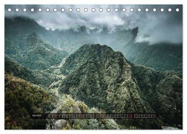 Produktbild: Madeira - Paradies im Atlantik (Tischkalender 2026 DIN A5 quer), CALVENDO Monatskalender