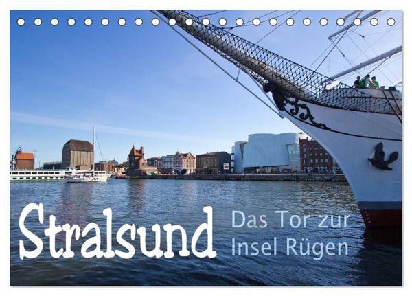 Produktbild: Stralsund. Das Tor zur Insel R&uuml;gen (Tischkalender 2026 DIN A5 quer), CALVENDO Monatskalender