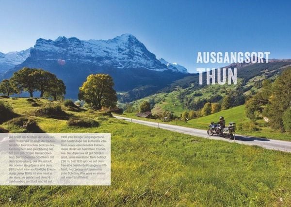 Produktbild: Das gro&szlig;e Motorrad-Tourenbuch Alpen