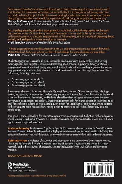 Produktbild: Student Engagement, Higher Education, and Social Justice