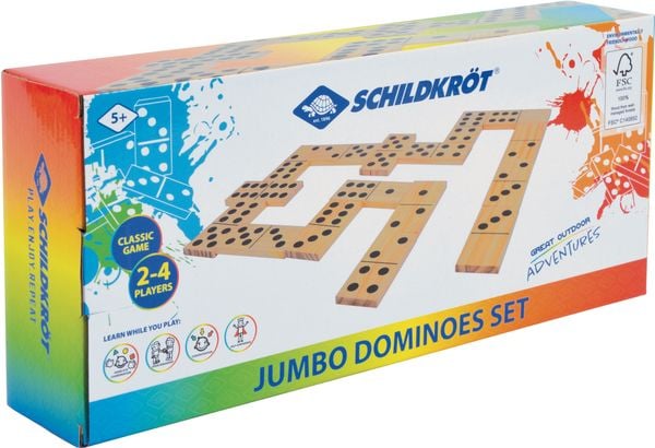 Produktbild: JUMBO-DOMINO Set im 4c Karton mit Meshbag