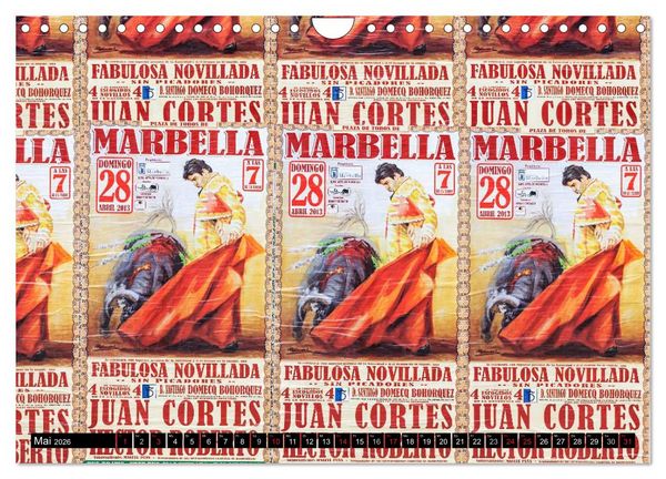 Produktbild: Farbenpr&auml;chtiges Andalusien (Wandkalender 2026 DIN A4 quer), CALVENDO Monatskalender