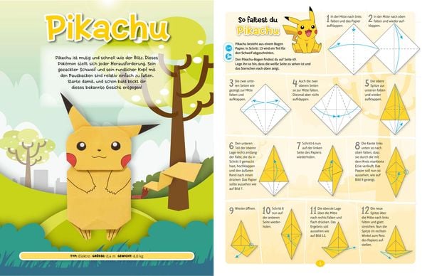 Produktbild: Pok&eacute;mon: Origami - Falte Dein eigenes Pok&eacute;mon
