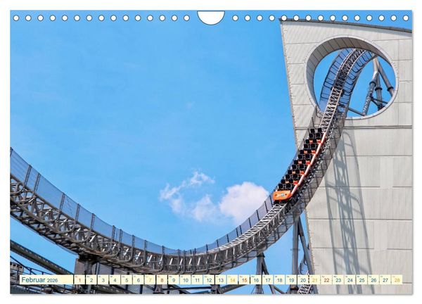 Produktbild: Achterbahn - extrem (Wandkalender 2026 DIN A4 quer), CALVENDO Monatskalender