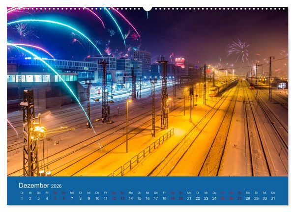 Produktbild: Bezauberndes M&uuml;nchen - Die bayrische Landeshauptstadt und ihr Umland. (Wandkalender 2026 DIN A2 quer), CALVENDO Monatskalender