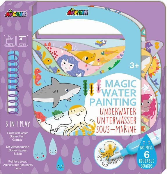 Produktbild: Ausmalspiel Unterwasser