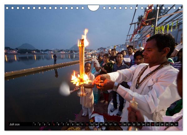 Produktbild: Farbenfrohes aus Indien (Wandkalender 2026 DIN A4 quer), CALVENDO Monatskalender