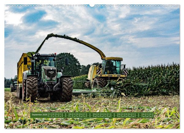 Produktbild: Landwirtschaft - Giganten im Feld (Wandkalender 2026 DIN A2 quer), CALVENDO Monatskalender
