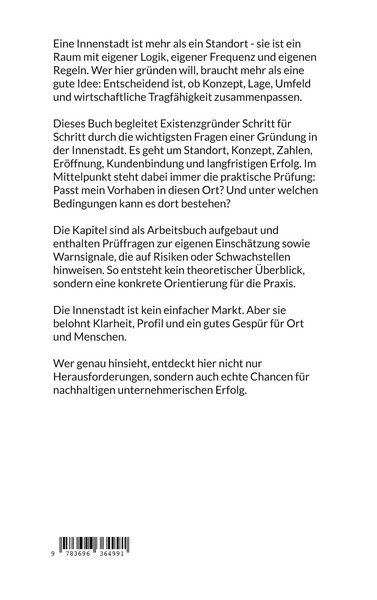 Produktbild: Wundert&uuml;te Innenstadt - Gr&uuml;nden in der Innenstadt