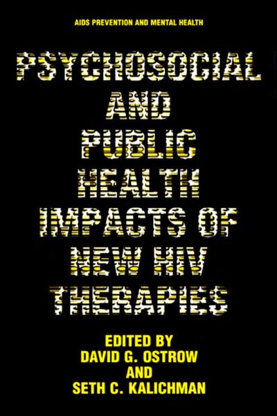 Produktbild: Psychosocial and Public Health Impacts of New HIV Therapies