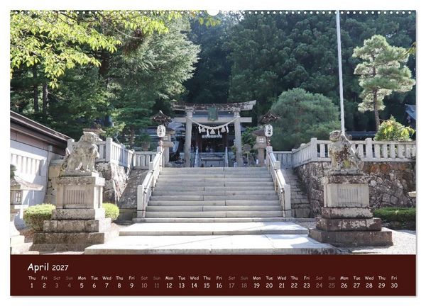 Produktbild: Japan - modern and traditional (High Quality Premium Wall Calendar 2027 DIN A2 landscape),CALVENDO 12 Month Wall Calendar