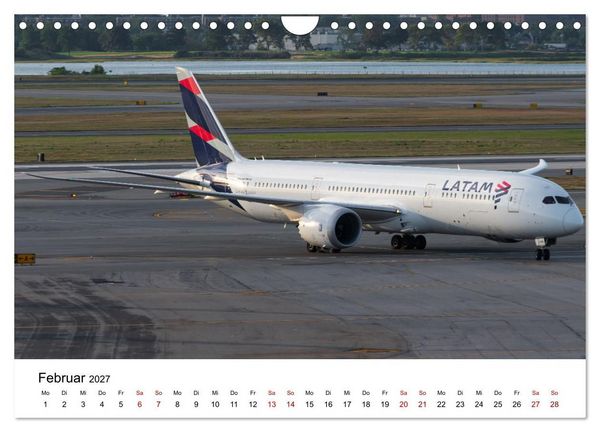 Produktbild: Boeing 787 Kalender (Wandkalender 2027 DIN A4 quer), CALVENDO Monatskalender