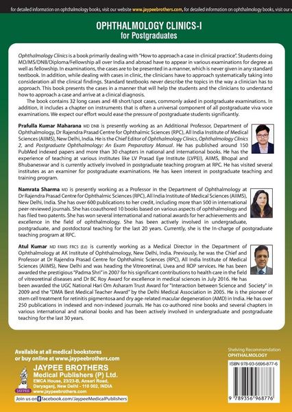Produktbild: Ophthalmology Clinics-1 for Postgraduates