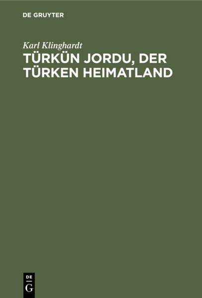 Produktbild: T&uuml;rk&uuml;n Jordu, der T&uuml;rken Heimatland