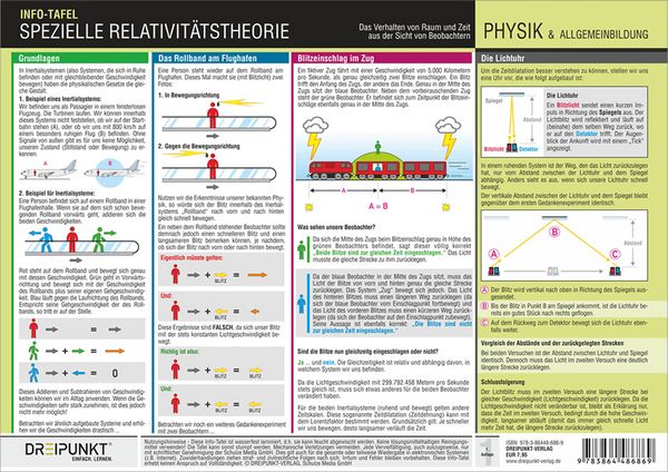 Produktbild: Info-Tafel-Set Relativit&auml;tstheorie