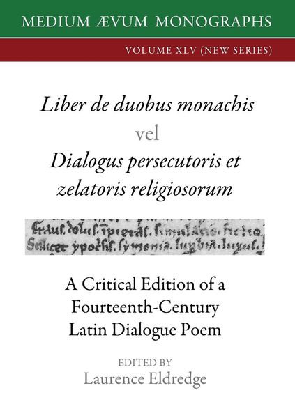 Produktbild: Liber de duobus monachis Dialogus persecutoris et zelatoris religiosorum