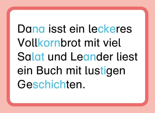 Produktbild: Ich kann S&auml;tze lesen Teil 2 in Sprechsilben mit Dana und Leander