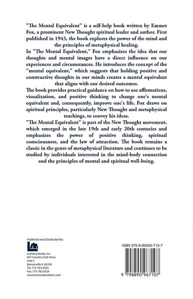 Produktbild: The Mental Equivalent