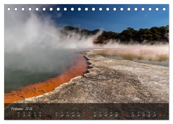 Produktbild: Neuseeland - Land der Maori (Tischkalender 2026 DIN A5 quer), CALVENDO Monatskalender