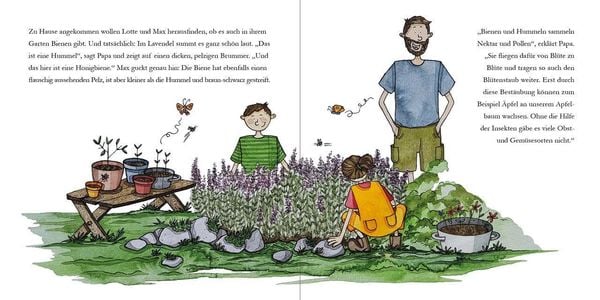 Lotte und Max besuchen die Bienen