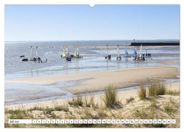 Produktbild: Momente einer Reise - Franz&ouml;sische Atlantikk&uuml;ste (hochwertiger Premium Wandkalender 2027 DIN A2 quer), Kunstdruck in Hochglanz