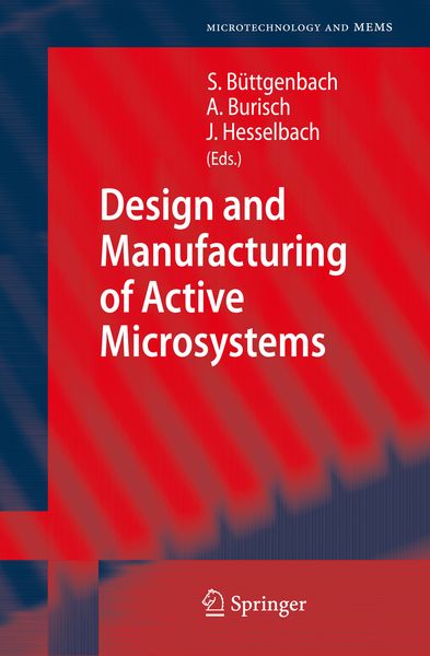 Produktbild: Design and Manufacturing of Active Microsystems