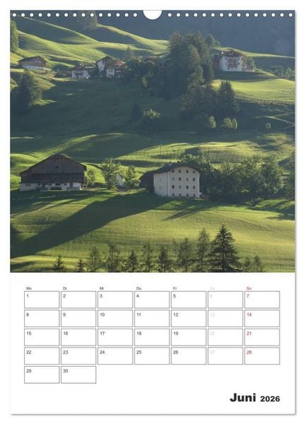 Produktbild: Alta Badia &ndash; Traumlandschaft f&uuml;r Bergsteiger und Wanderer (Wandkalender 2026 DIN A3 hoch), CALVENDO Monatskalender