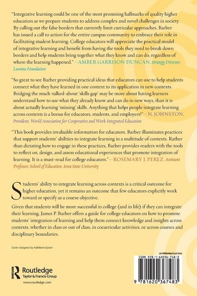 Produktbild: Facilitating the Integration of Learning