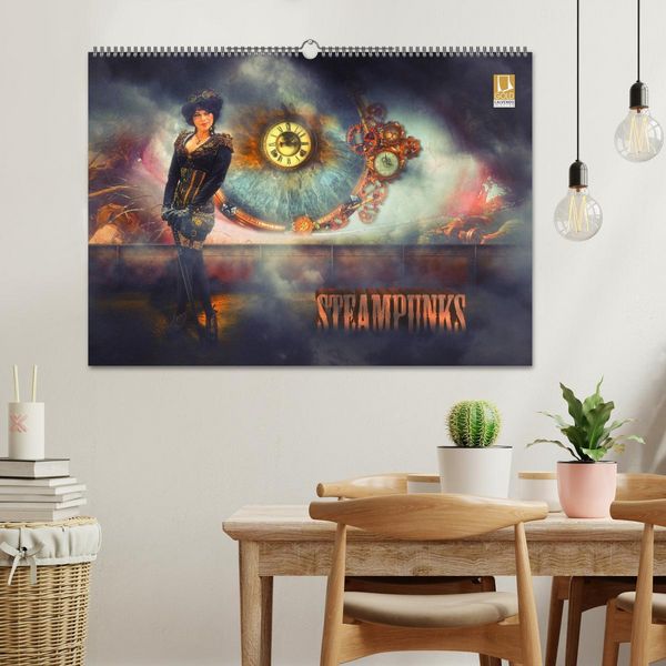 Produktbild: Steampunks (Wandkalender 2026 DIN A2 quer), CALVENDO Monatskalender