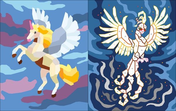 Produktbild: Wir stickern nach Zahlen - Fantasy