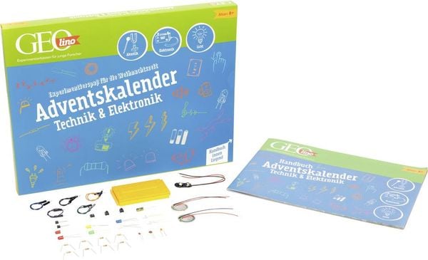 Produktbild: FRANZIS 67171 - GEOlino Technik & Elektronik Adventskalender