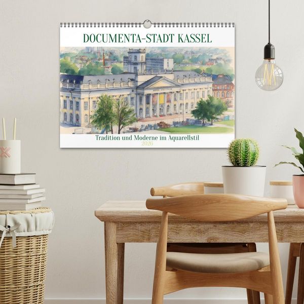 Produktbild: DOCUMENTA-Stadt Kassel (Wandkalender 2026 DIN A3 quer), CALVENDO Monatskalender