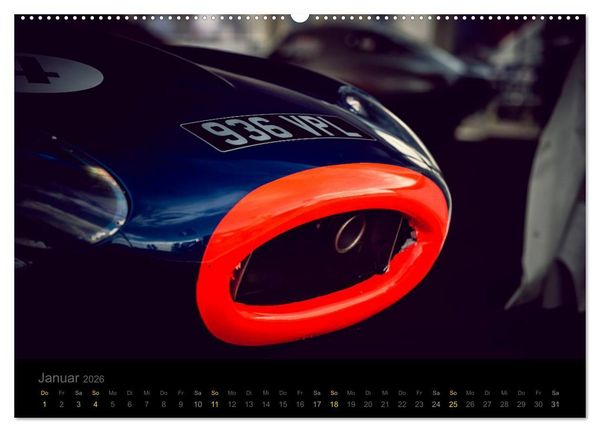 Produktbild: Jaguar E-Type - Bodies (Wandkalender 2026 DIN A2 quer), CALVENDO Monatskalender