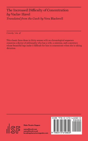 Produktbild: The Increased Difficulty of Concentration